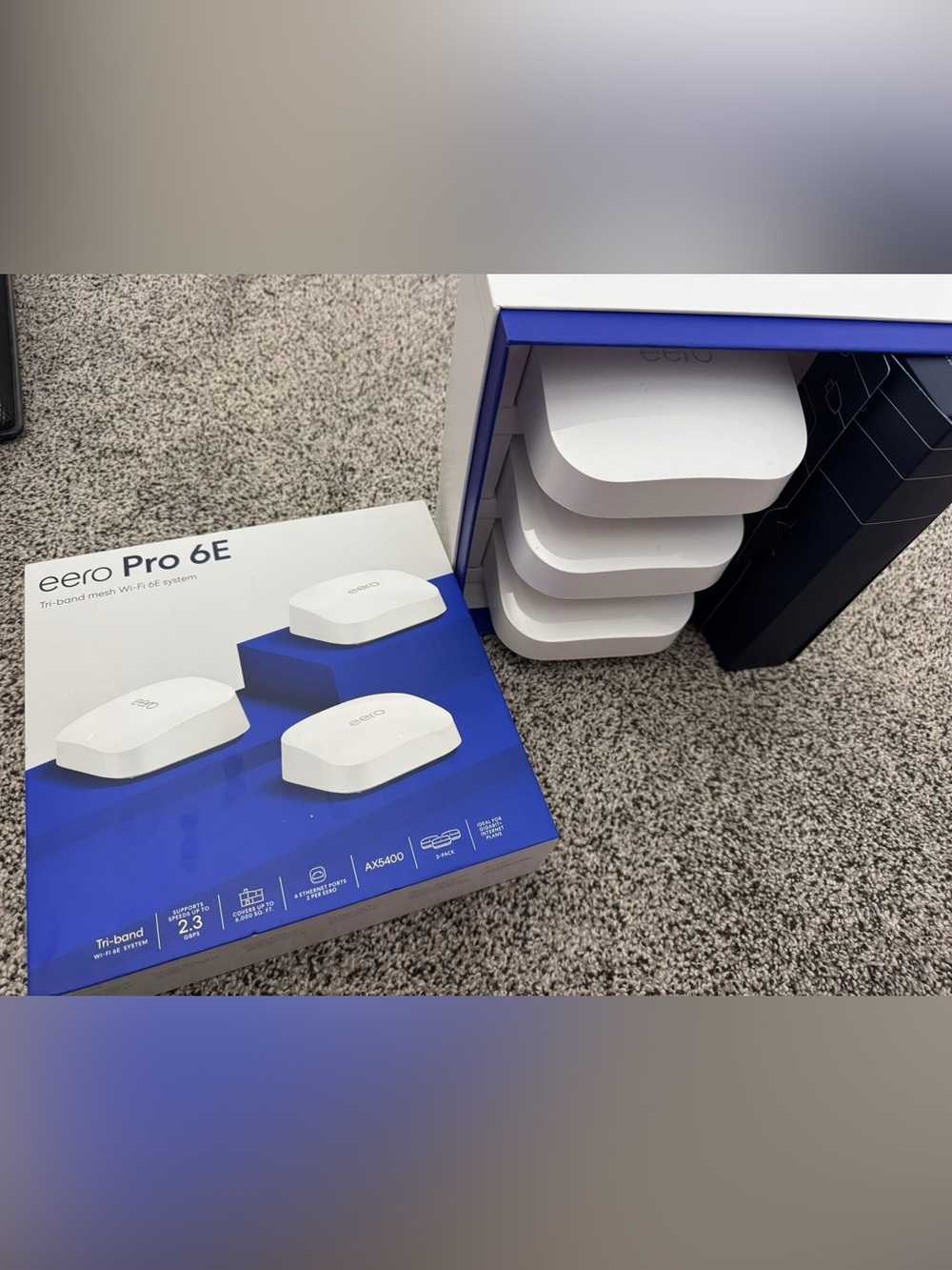 eero pro 6E WiFi system